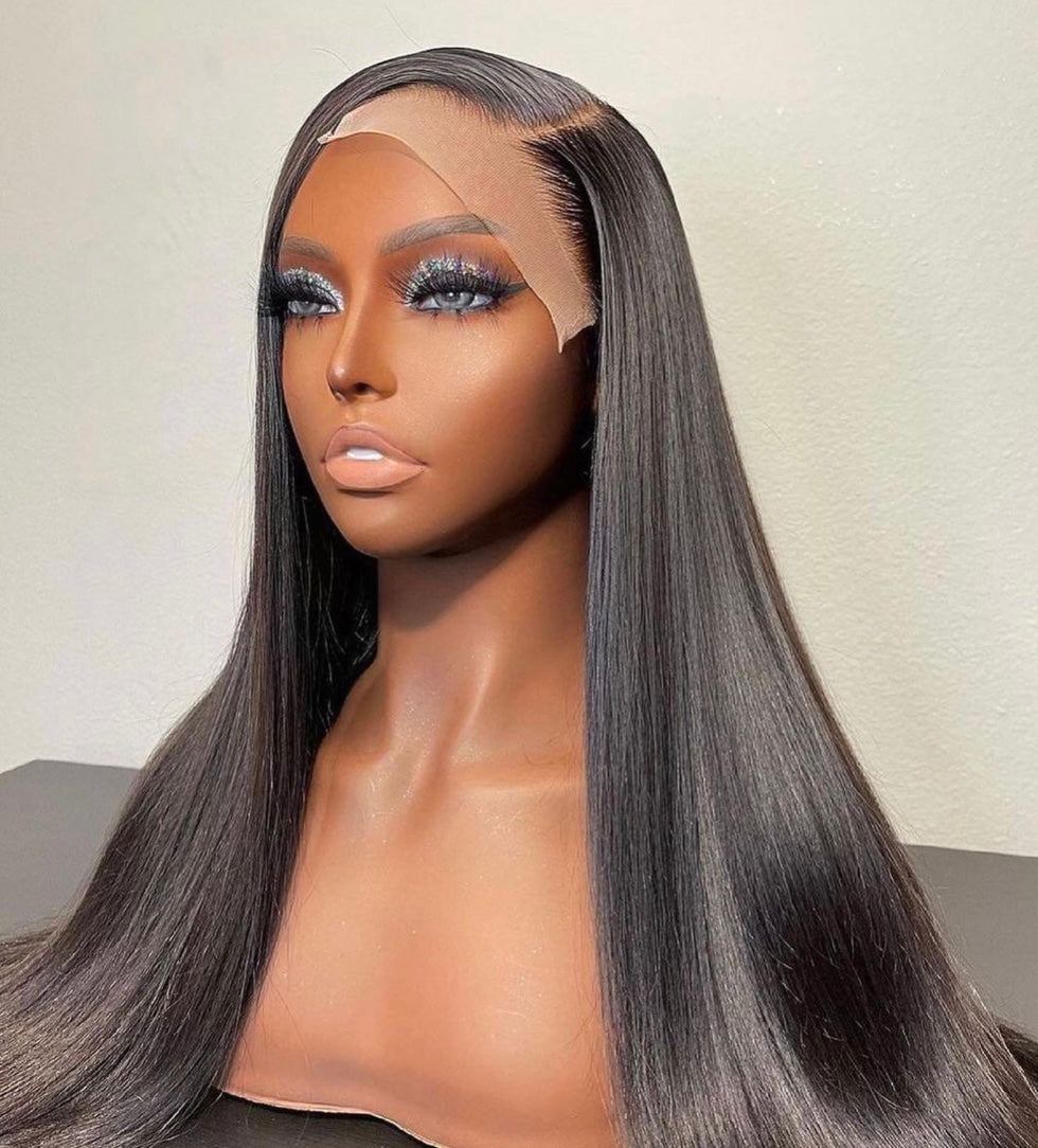 Kim lace wig raw hair lace transparente