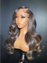 Charger l&#39;image dans la galerie, Wigs vanou lace wig raw hair 24 p
