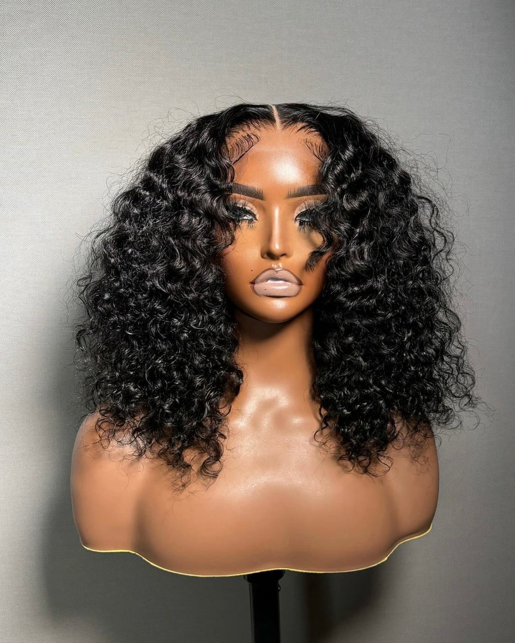 Rawhair curly indien 18p lace wig hamaya