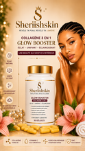 Charger l'image dans la galerie, SHERIISH SKIN  gélules collagène 3 en 1  pour un glow parfait
