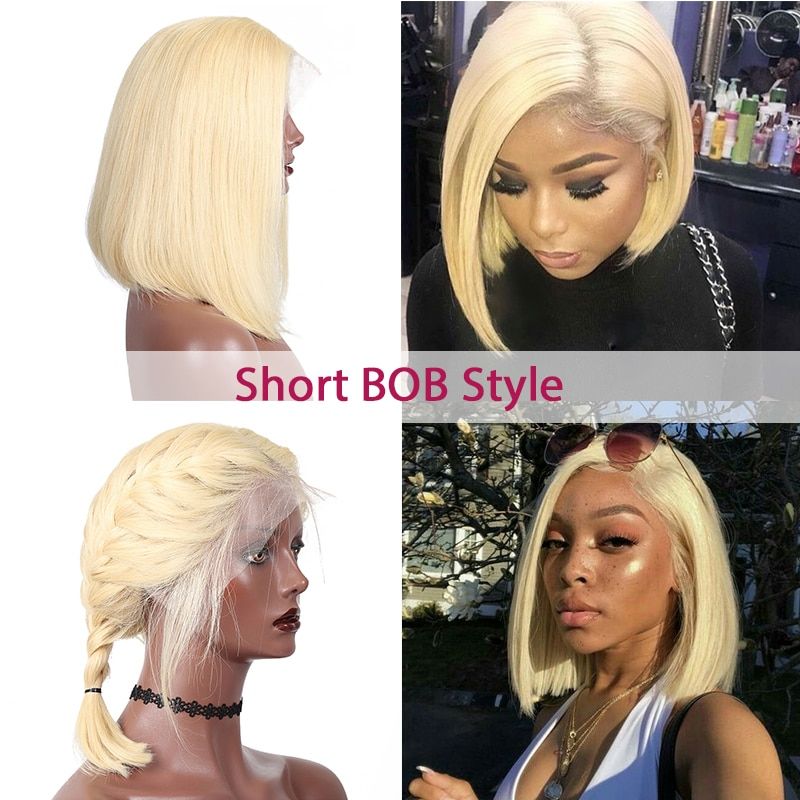 Full lace wigs  14p blond 613  CHEVEUX BRESILIEN