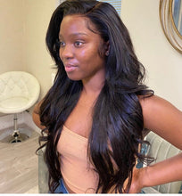 Charger l&#39;image dans la galerie, lace frontal wigs  Lola 24p body waves  cheveux malaisien vierge
