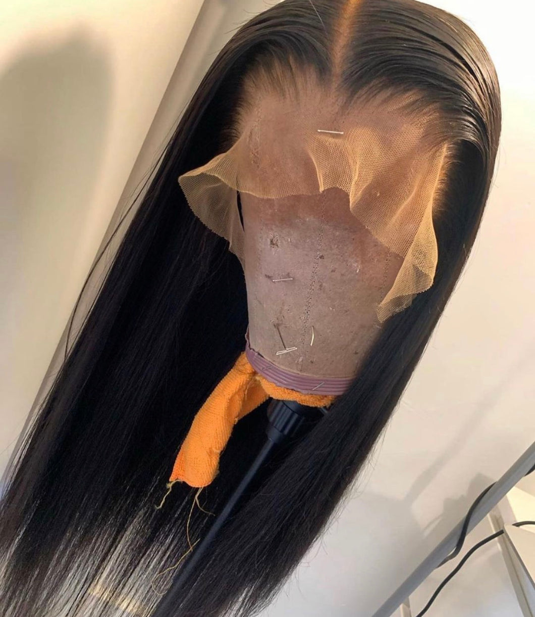 Lacefrontal wigs 30p cheveux malaisien